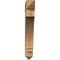 Ekena Millwork Imperial Arts & Crafts Smooth Bracket, Western Red Cedar, 5 1/2"W x 40"D x 40"H BKT06X40X40IMP03SWR - alternate 3